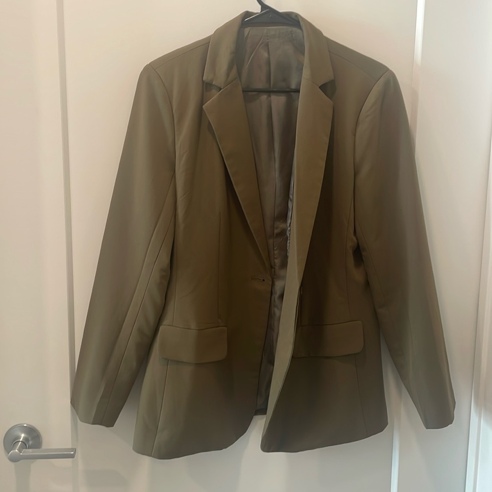 Olive Green Blazer Large